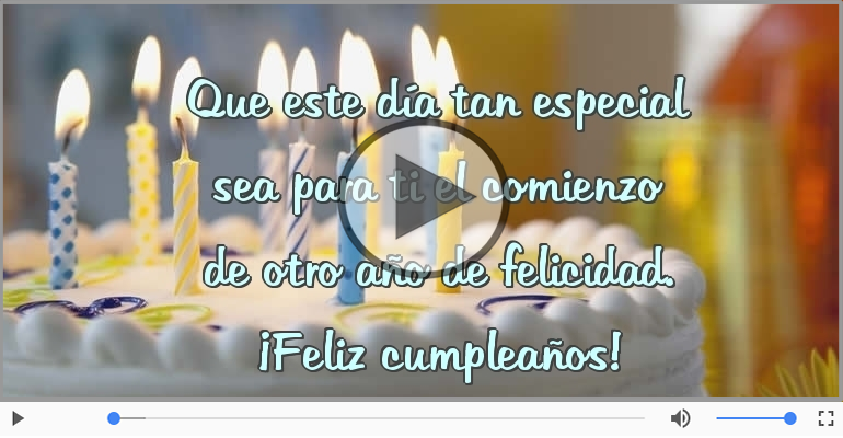 Feliz cumpleaños