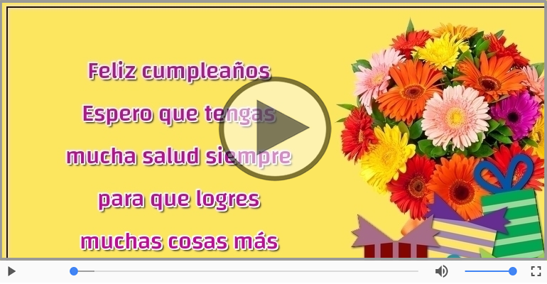 Feliz cumpleaños