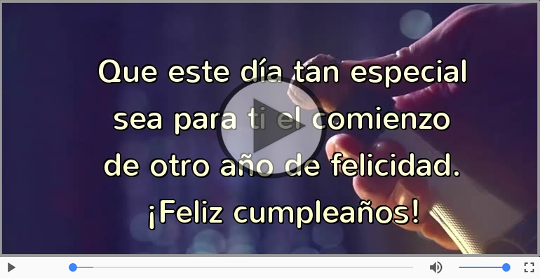 Feliz cumpleaños