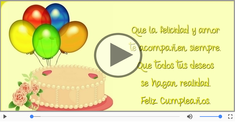 Feliz Cumpleaños.