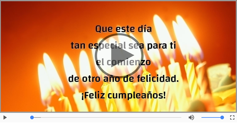 Feliz cumpleaños