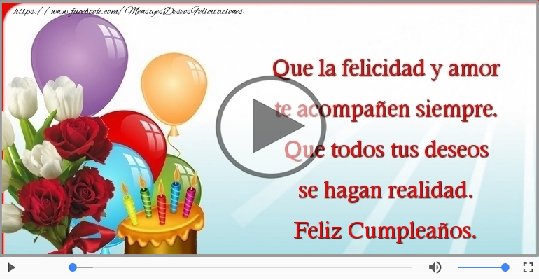 Feliz Cumpleaños.