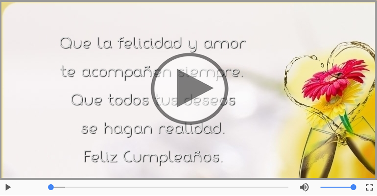 Feliz Cumpleaños.