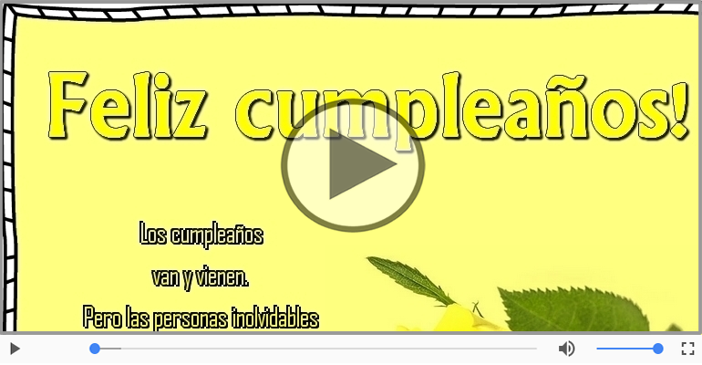Feliz Cumpleaños