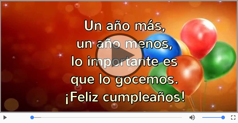 Feliz cumpleaños