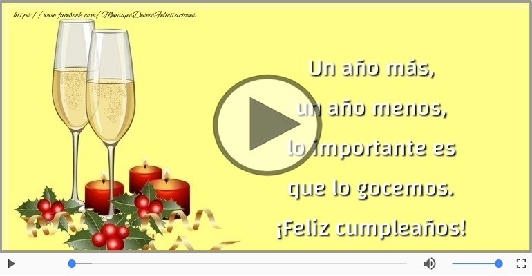 Feliz cumpleaños