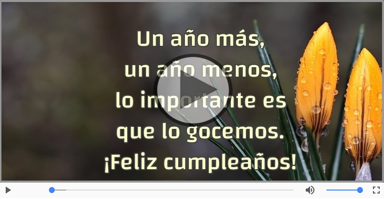 Feliz cumpleaños