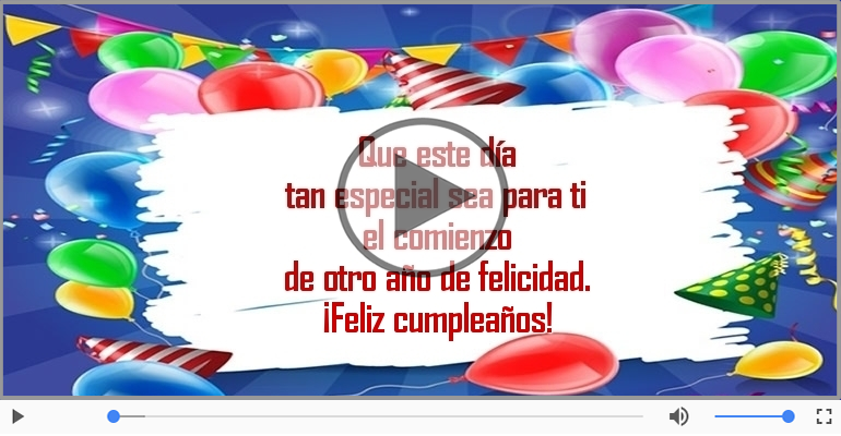 Feliz cumpleaños