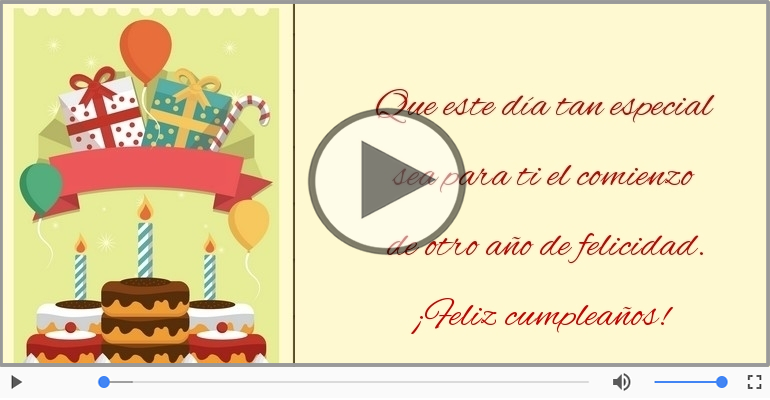 Feliz cumpleaños