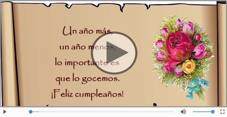 Feliz cumpleaños