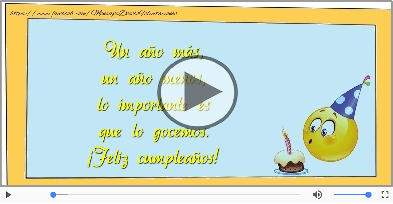 Feliz cumpleaños