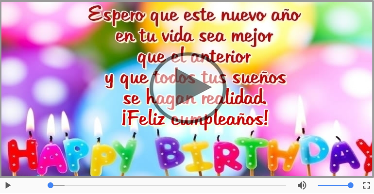 Feliz cumpleaños