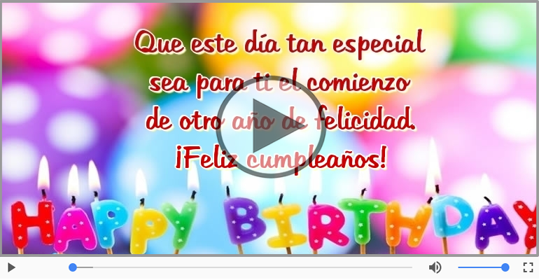 Feliz cumpleaños
