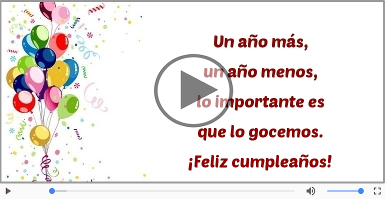 Feliz cumpleaños