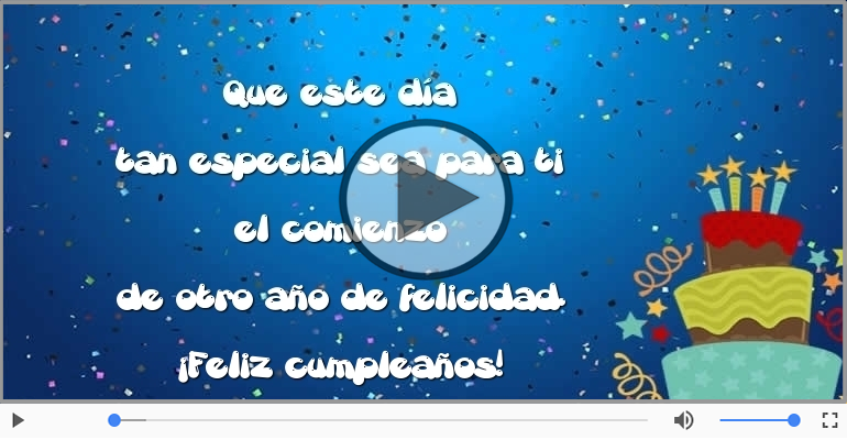 Feliz cumpleaños