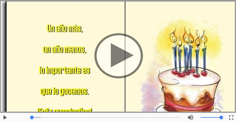 Feliz cumpleaños