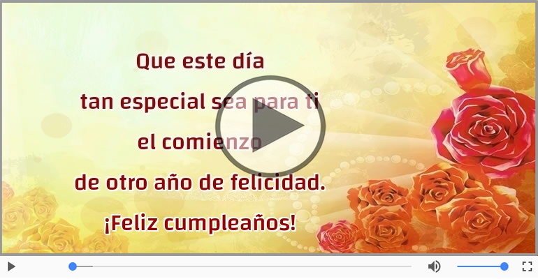 Feliz cumpleaños