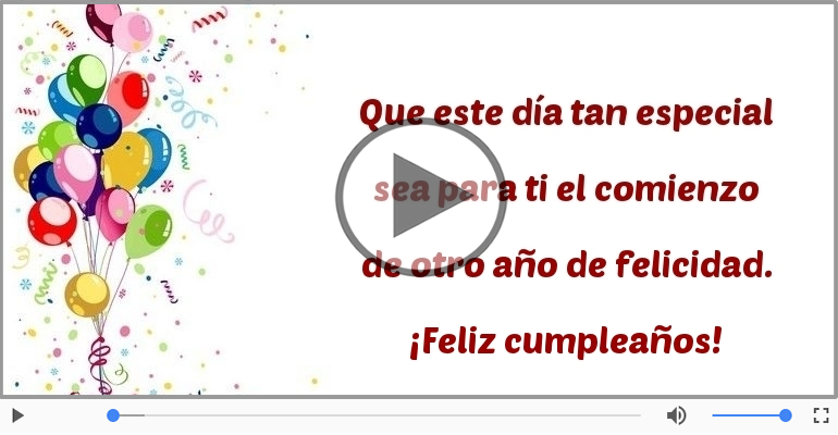 Feliz cumpleaños