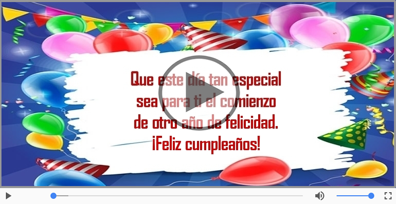 Feliz cumpleaños