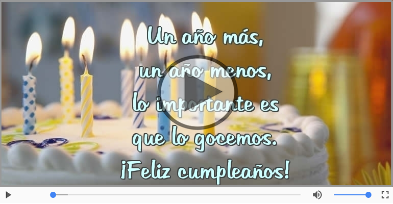 Feliz cumpleaños
