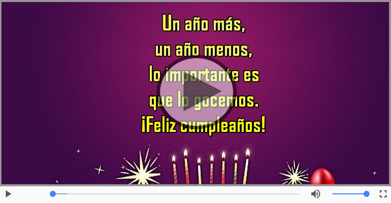 Feliz cumpleaños