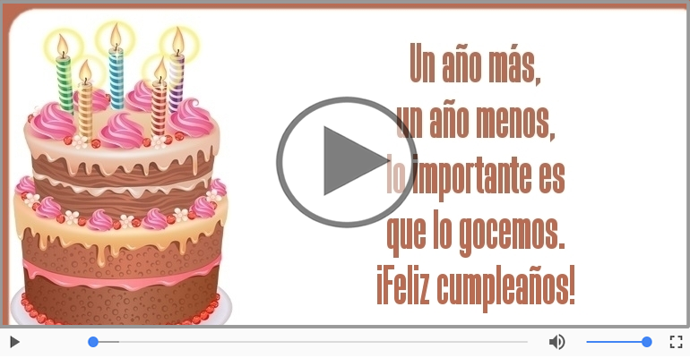 Feliz cumpleaños