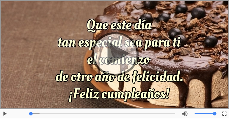 Feliz cumpleaños