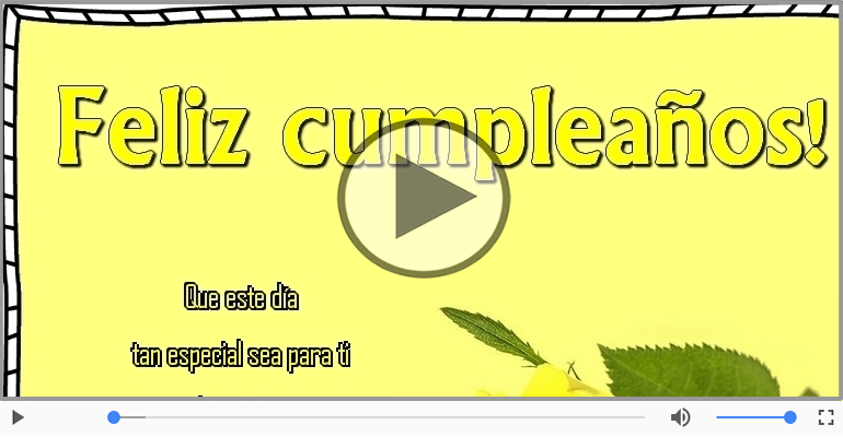 Feliz cumpleaños