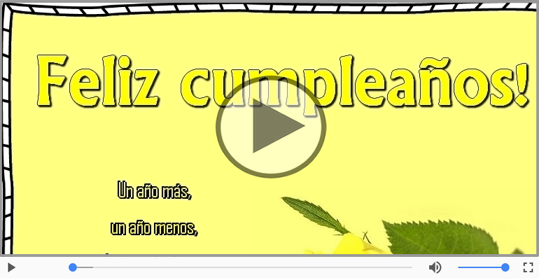 Feliz cumpleaños