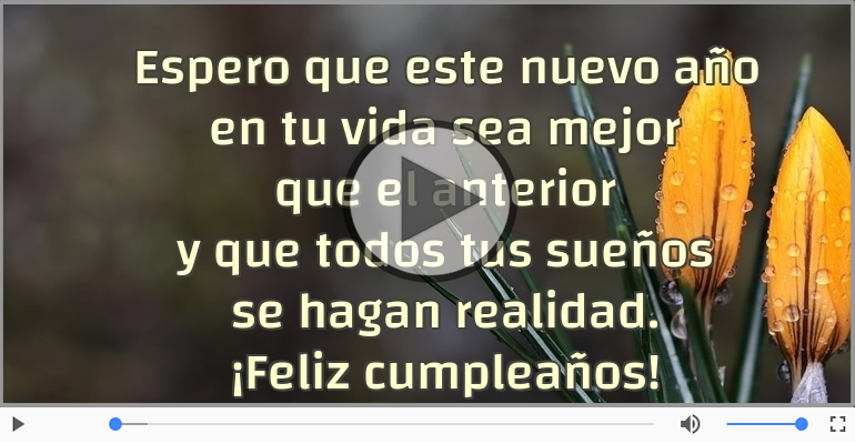 Feliz cumpleaños