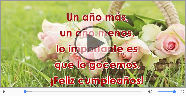 Feliz cumpleaños