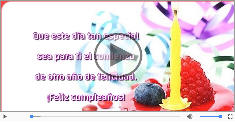 Feliz cumpleaños