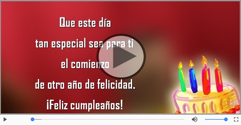 Feliz cumpleaños