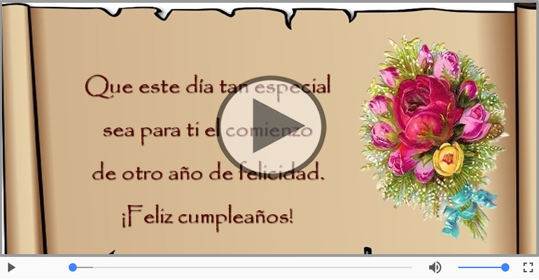 Feliz cumpleaños