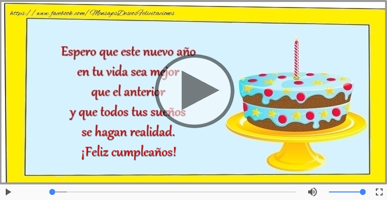 Feliz cumpleaños