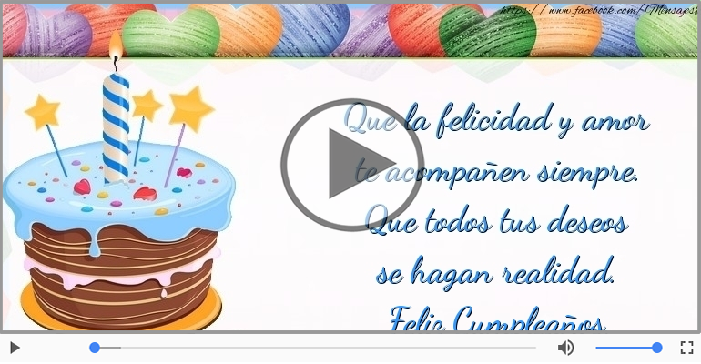 Feliz Cumpleaños.