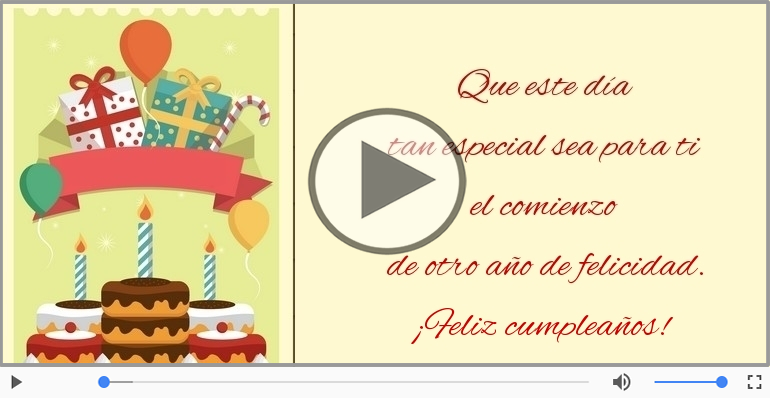 Feliz cumpleaños