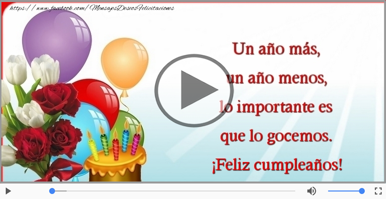 Feliz cumpleaños