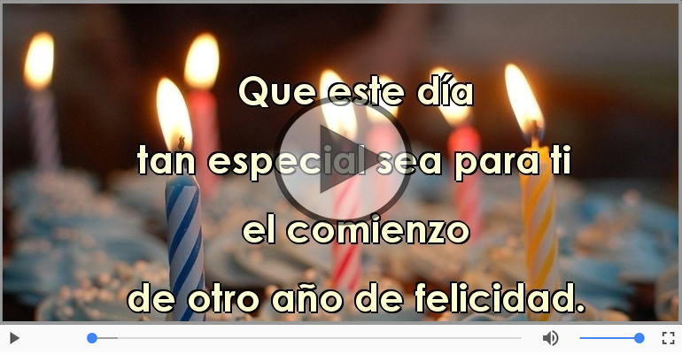 Feliz cumpleaños