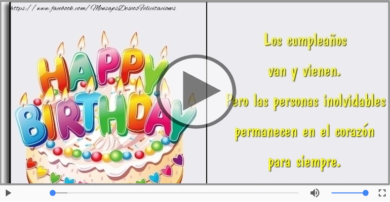 Feliz Cumpleaños