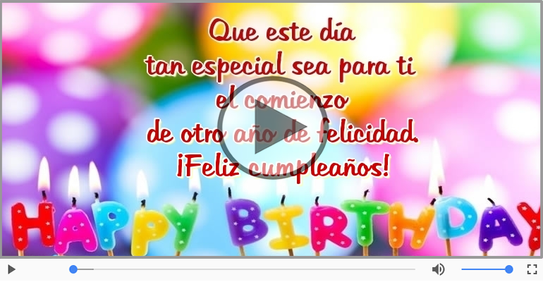 Feliz cumpleaños