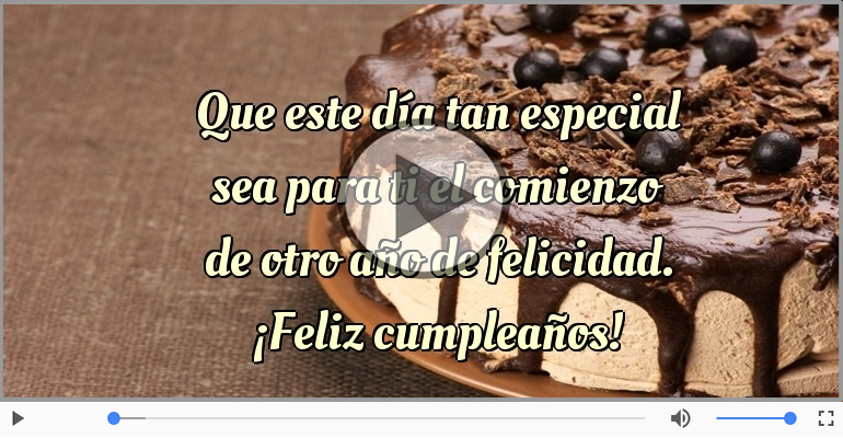 Feliz cumpleaños