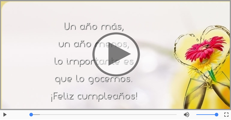 Feliz cumpleaños