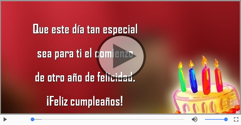 Feliz cumpleaños