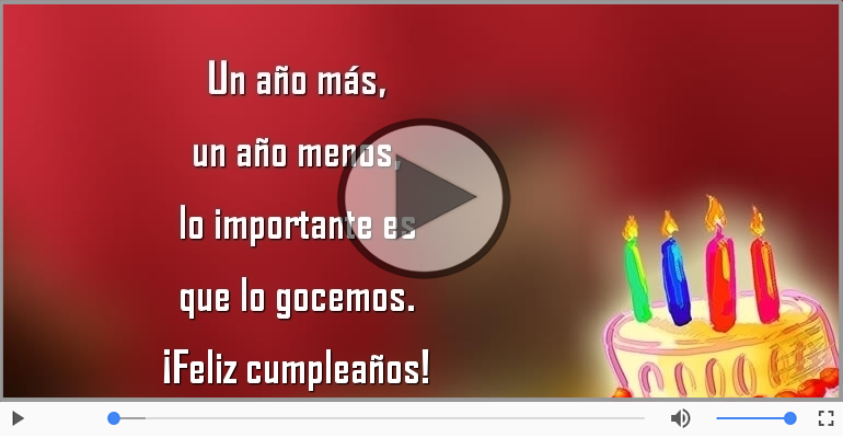 Feliz cumpleaños