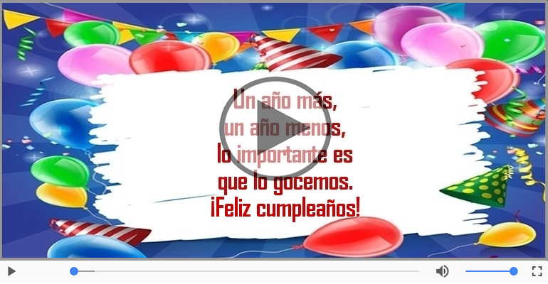 Feliz cumpleaños