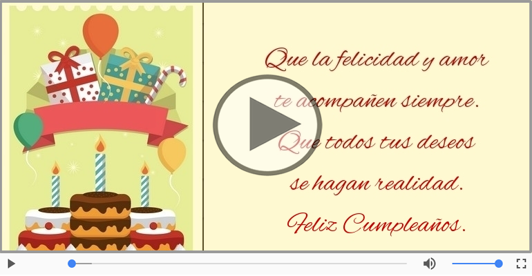 Feliz Cumpleaños.