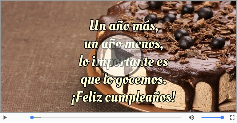 Feliz cumpleaños