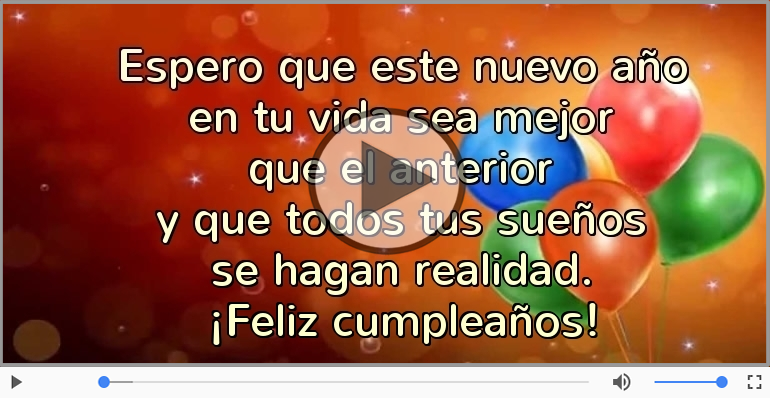 Feliz cumpleaños