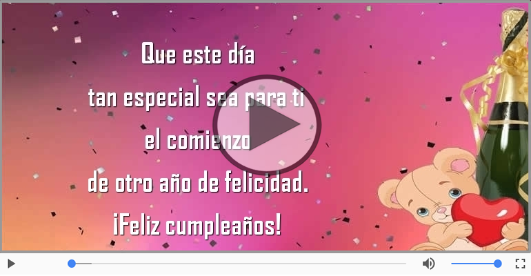 Feliz cumpleaños
